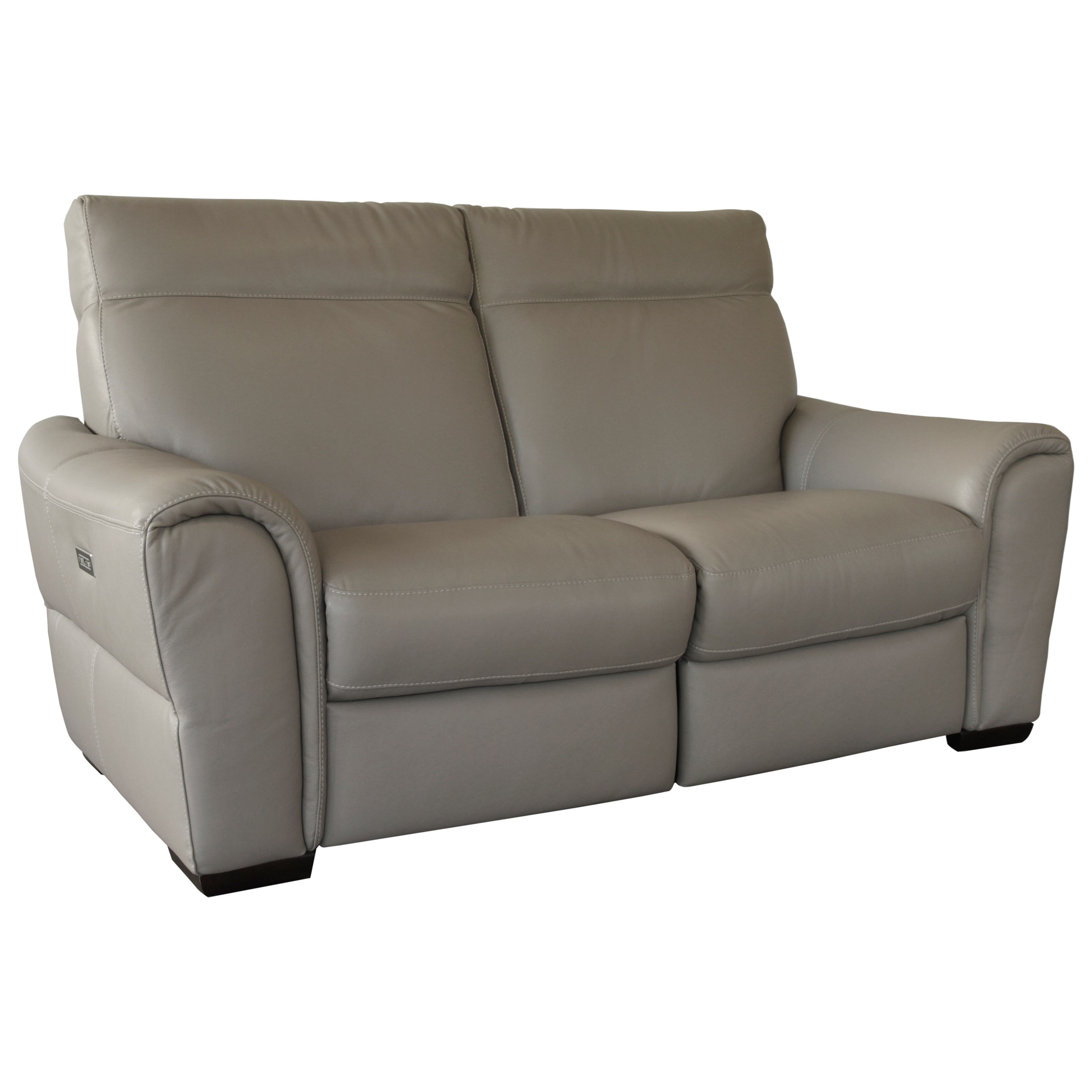 Classic 2 seat bonded shop leather double recliner loveseat